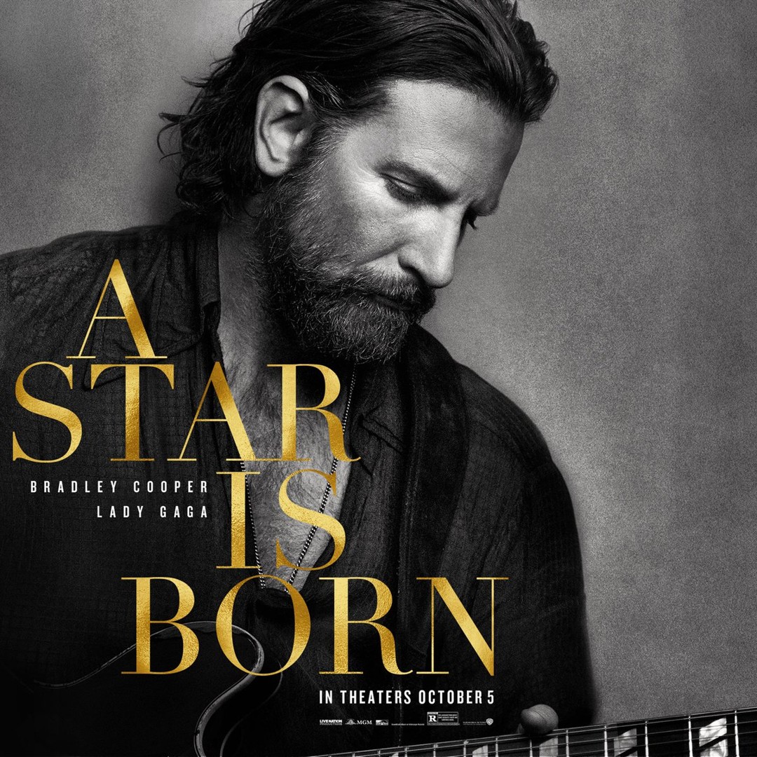 portada de a star is born de peter lindbergh con Bradly Cooper